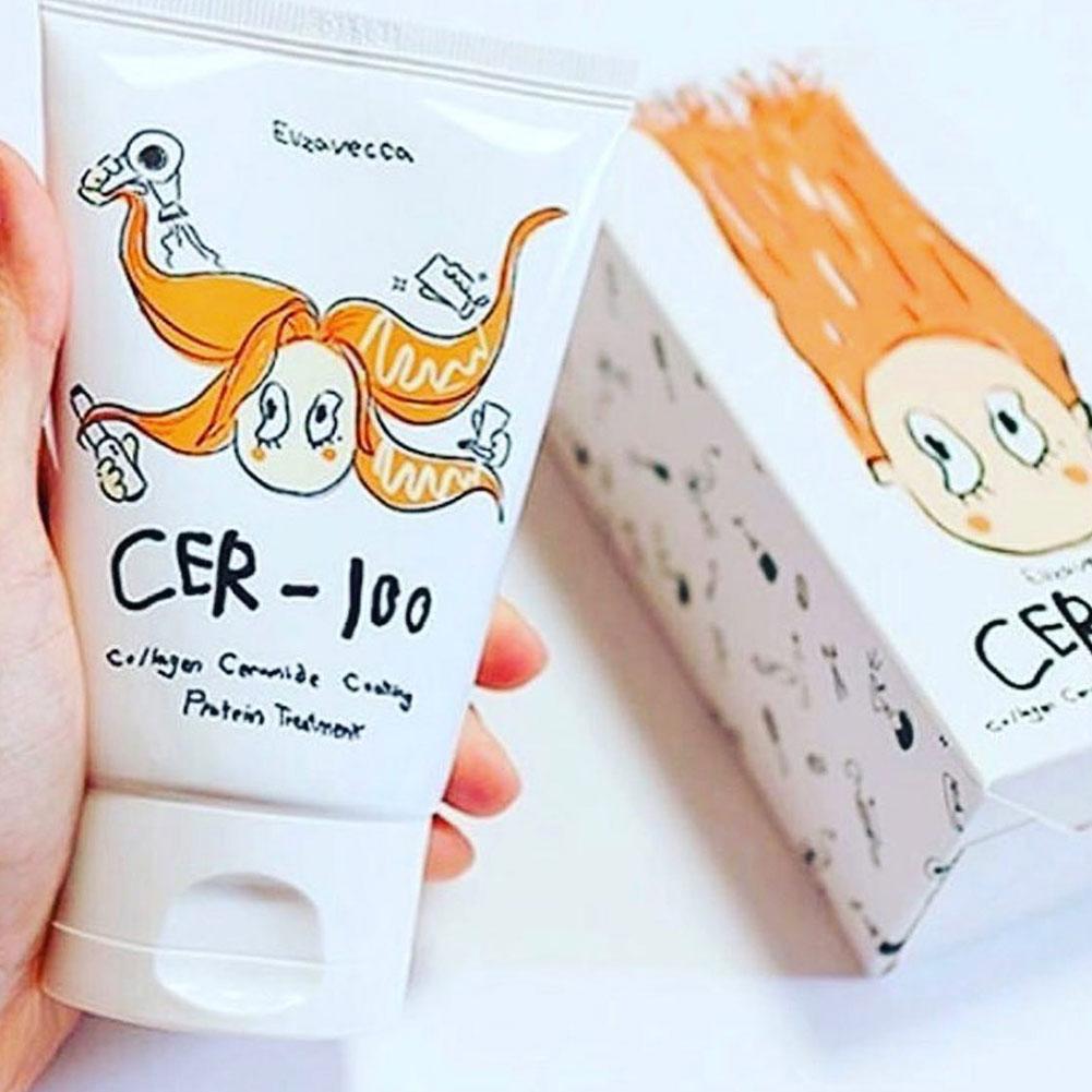 Hair Care Natural Ingredients - ﻿ CER-100 コラーゲンヘアトリートメントマスク 韓国産天然成分ヘアケア 髪の切れ毛を防ぎ、縮れ毛を改善するヘアマスク