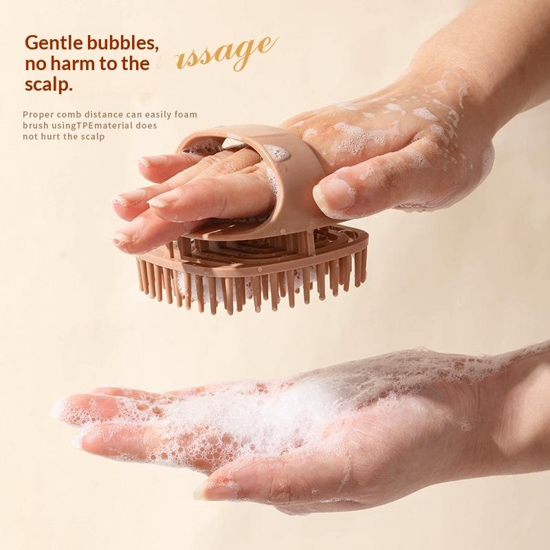 頭皮マッサージシャンプーブラシ 1個。フケ除去、入浴用、家庭 - Hair Care Dandruff のレビューと価格