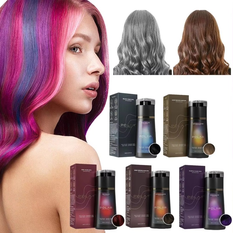 200ml カラーウォッシュヘアダイシャンプー。女性・男性向 - Hair Care Natural Ingredients のレビューと価格