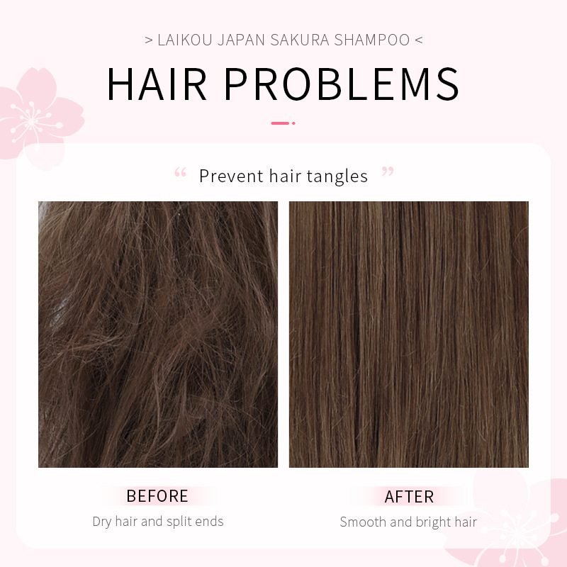 LAIKOU 日本さくらシャンプー修復ダメージヘア保湿栄養抗 - Hair Care Korean Products のレビューと価格