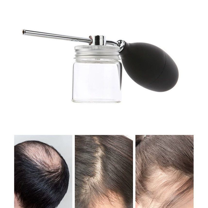 詰め替え可能な理髪用パウダースプレーボトル、増毛ファイバーア - Hair Care Products のレビューと価格