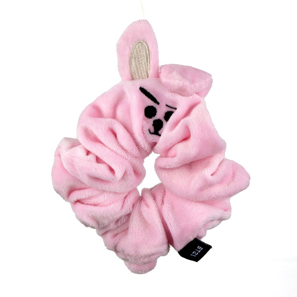 BT21の可愛いアニメキャラクターのぬいぐるみヘアゴム。韓国 - Hair Care Korean Products のレビューと価格