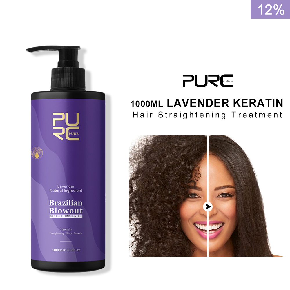 PURC ラベンダー 12% ブラジルケラチン縮毛矯正トリー - Hair Care Korean Products のレビューと価格